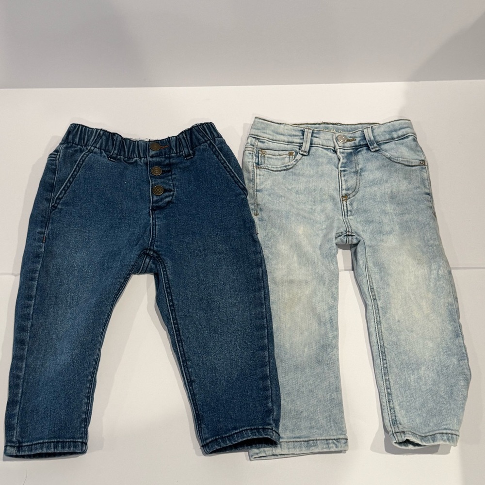 Zara kids jean pants bundle 12-18 months